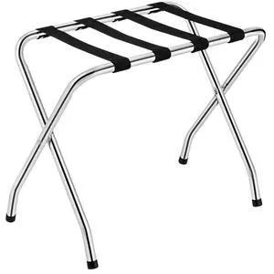 SPORFIT Folding Luggage Rack, Suitcase Stand with Nylon Belts, Set of 1 SPORFIT Folding Luggage Rack, Suitcase Stand with Nylon Belts, Set of 1