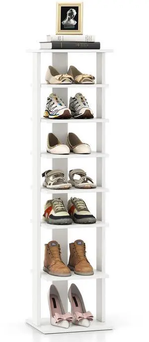SPORFIT 8-Tier Vertical Shoe Rack SPORFIT 8-Tier Vertical Shoe Rack