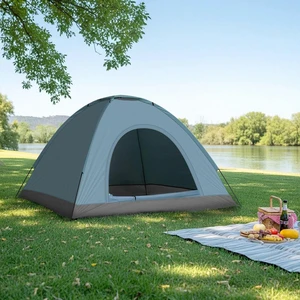 Outdoor Portable Waterproof Hiking 3-4Person Camping ActivityDome Tentw/Bag Outdoor Portable Waterproof Hiking 3-4Person Camping ActivityDome Tentw/Bag