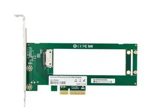 PCI-E4.0 4X Host Adapter to NVMe Ruler 1U GEN-Z EDSFF 5.9mm 9.5mm Thickness Short SSD E1.S Carrier Adapter PCI-E4.0 4X Host Adapter to NVMe Ruler 1U GEN-Z EDSFF 5.9mm 9.5mm Thickness Short SSD E1.S Carrier Adapter