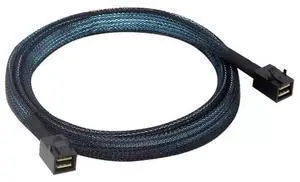 1M SFF-8643 to SFF-8643 Mini SAS HD Cable, 12Gbps SAS 3.0 Internal Data Cable for LSI RAID HBA Array Card, Server SAS Backplane, Disk Storage Cabinet, Compatible with Dell HPE Lenovo Supermicro Server 1M SFF-8643 to SFF-8643 Mini SAS HD Cable, 12Gbps SAS 3.0 Internal Data Cable for LSI RAID HBA Array Card, Server SAS Backplane, Disk Storage Cabinet, Compatible with Dell HPE Lenovo Supermicro Server