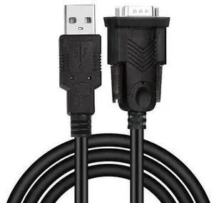 1.5M USB to RS232 Serial Adapter Cable, USB A to DB9 9Pin COM Port Debugging Communication Cord, Universal Industrial Data Transfer Line for PLC, Engraving Machine, Scanner, POS Machine, Industrial Co 1.5M USB to RS232 Serial Adapter Cable, USB A to DB9 9Pin COM Port Debugging Communication Cord, Universal Industrial Data Transfer Line for PLC, Engraving Machine, Scanner, POS Machine, Industrial Co