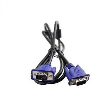 1.5M VGA to VGA Extension Cable HD15 Pin Male to Male Video Cord, High Resolution Analog Converter Wire for Desktop PC Laptop LCD Monitor Projector Old TV Office Classroom Presentation Video Connectio 1.5M VGA to VGA Extension Cable HD15 Pin Male to Male Video Cord, High Resolution Analog Converter Wire for Desktop PC Laptop LCD Monitor Projector Old TV Office Classroom Presentation Video Connectio