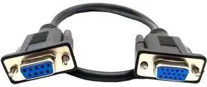 2M DB9 Female to DB15 Female Adapter Cable, 9 Pin RS232 Serial Port to 3-Row 15Pin VGA Pinhole Data Transfer Cord, DB9 F to DB15 F Conversion Wire for Industrial Control Equipment, Testing Instrument, 2M DB9 Female to DB15 Female Adapter Cable, 9 Pin RS232 Serial Port to 3-Row 15Pin VGA Pinhole Data Transfer Cord, DB9 F to DB15 F Conversion Wire for Industrial Control Equipment, Testing Instrument,