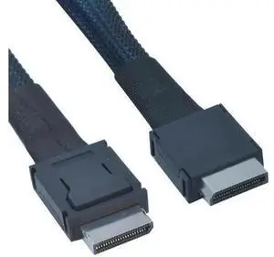 20cm / 0.6FT Oculink PCIe 4.0 Extension Cable, SFF-8611 4i Male to Male High Speed Data Cord, Low Latency Oculink Wire for External eGPU, OneXGPU, Mini PC, NVMe SSD, Portable Graphics Dock, Compact Ch 20cm / 0.6FT Oculink PCIe 4.0 Extension Cable, SFF-8611 4i Male to Male High Speed Data Cord, Low Latency Oculink Wire for External eGPU, OneXGPU, Mini PC, NVMe SSD, Portable Graphics Dock, Compact Ch