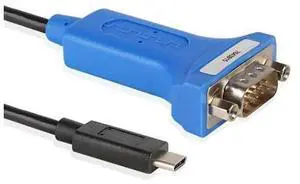 USB-C Type-C to RS232 DB9 Serial COM Port Converter Adapter Cable, Digital Serial Signal Transfer Cord, Plug & Play Serial Debug Line for Windows 10/11, Mac OS, Linux, Connect Laptops to PLC, CNC, POS USB-C Type-C to RS232 DB9 Serial COM Port Converter Adapter Cable, Digital Serial Signal Transfer Cord, Plug & Play Serial Debug Line for Windows 10/11, Mac OS, Linux, Connect Laptops to PLC, CNC, POS