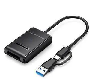 M.2 SSD Dock Cable Enclosure with RTL9210B Chipset, USB3.0 Type-A & USB-C to M.2 M-Key NGFF NVMe SATA Dual Protocol Adapter, Portable External Cable-Style Drive Reader for 2280 M.2 M.2 SSD Dock Cable Enclosure with RTL9210B Chipset, USB3.0 Type-A & USB-C to M.2 M-Key NGFF NVMe SATA Dual Protocol Adapter, Portable External Cable-Style Drive Reader for 2280 M.2