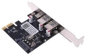 PCIe X4/X2/X1 Expansion Card with USB 3.1 Gen2 Type-C & USB 3.0 Type-A Dual Ports, Internal Desktop PCI Express USB Adapter Card, 10Gbps High-Speed Data Transfer Board for DIY Gaming PC, Office Workst PCIe X4/X2/X1 Expansion Card with USB 3.1 Gen2 Type-C & USB 3.0 Type-A Dual Ports, Internal Desktop PCI Express USB Adapter Card, 10Gbps High-Speed Data Transfer Board for DIY Gaming PC, Office Workst