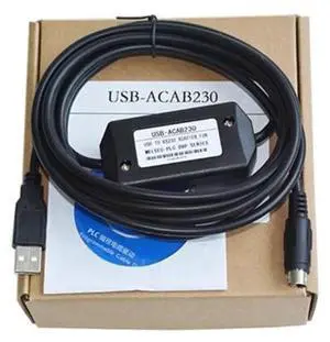 USB-ACAB230 USB-DVP PLC Programming Cable, Industrial USB to MD8 Serial Download Cord Exclusively for Delta DVP EX, EH, EC, SE, SV, SS Series Controllers, Stable Two-Way Communication Wire for Ladder USB-ACAB230 USB-DVP PLC Programming Cable, Industrial USB to MD8 Serial Download Cord Exclusively for Delta DVP EX, EH, EC, SE, SV, SS Series Controllers, Stable Two-Way Communication Wire for Ladder