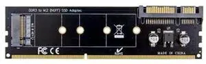 DDR3 Memory Slot to M.2 NGFF SATA SSD Expansion Adapter Card, Convert Standard Laptop DDR3 RAM Slot to M.2 SATA SSD Interface Storage Upgrade Board, Compatible with ASUS Gigabyte MSI Dell HP Lenovo No DDR3 Memory Slot to M.2 NGFF SATA SSD Expansion Adapter Card, Convert Standard Laptop DDR3 RAM Slot to M.2 SATA SSD Interface Storage Upgrade Board, Compatible with ASUS Gigabyte MSI Dell HP Lenovo No