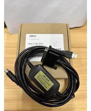 USB-SC09 PLC Programming Download Cable Dedicated for Mitsubishi FX1N FX2N FX1S FX3U Series Controllers, USB to RS422 Communication Data Wire with Built-in Signal Conversion Chip, Dual LED Indicator, USB-SC09 PLC Programming Download Cable Dedicated for Mitsubishi FX1N FX2N FX1S FX3U Series Controllers, USB to RS422 Communication Data Wire with Built-in Signal Conversion Chip, Dual LED Indicator,