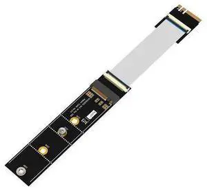 M.2 Key M to Key A+E Flexible FPC Extension Cable Adapter, NVMe SSD Converter Expansion Card, Thin Flat Soft Ribbon Wire for Extending M.2 NVMe Storage to A+E Slot, Low Profile Bendable PCB Extension M.2 Key M to Key A+E Flexible FPC Extension Cable Adapter, NVMe SSD Converter Expansion Card, Thin Flat Soft Ribbon Wire for Extending M.2 NVMe Storage to A+E Slot, Low Profile Bendable PCB Extension