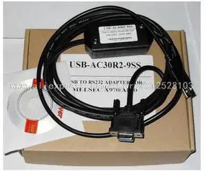 USB-AC30R2-9SS PLC Programming Cable, USB to DB9 RS232 Communication Download Cord Compatible with Mitsubishi A970, A985GOT A900 Series Touch Screen HMI, Industrial Stable Data Transfer Wire USB-AC30R2-9SS PLC Programming Cable, USB to DB9 RS232 Communication Download Cord Compatible with Mitsubishi A970, A985GOT A900 Series Touch Screen HMI, Industrial Stable Data Transfer Wire