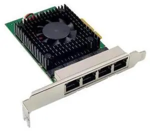 PCI-E X4 Quad 2.5G Network Card with Intel I225 Chip, 4×2500Mbps RJ45 Ethernet Server Adapter for Industrial Cameras, Monitoring & Workstation Data Transmission PCI-E X4 Quad 2.5G Network Card with Intel I225 Chip, 4×2500Mbps RJ45 Ethernet Server Adapter for Industrial Cameras, Monitoring & Workstation Data Transmission