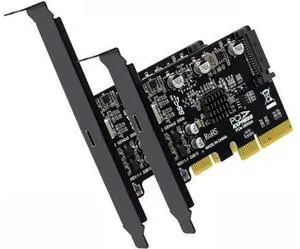 USB 3.2 Gen2 20Gbps Type-C to PCIe 4X Expansion Card Adapter for Desktop Motherboard USB 3.2 Gen2 20Gbps Type-C to PCIe 4X Expansion Card Adapter for Desktop Motherboard