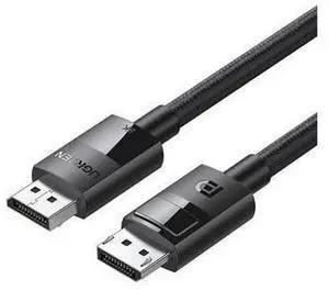 UGREEN 8K DisplayPort 1.4 Cable 10ft Nylon Braided Male to Male DP Cord, 8K60Hz 4K144Hz 1080P165Hz HDR Gaming Cable Compatible with Dell ASUS BenQ LG MSI AOC Samsung HP Monitors NVIDIA AMD GPU PC HDTV UGREEN 8K DisplayPort 1.4 Cable 10ft Nylon Braided Male to Male DP Cord, 8K60Hz 4K144Hz 1080P165Hz HDR Gaming Cable Compatible with Dell ASUS BenQ LG MSI AOC Samsung HP Monitors NVIDIA AMD GPU PC HDTV