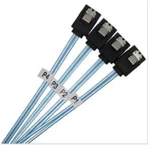 2 Types SATA III Data Cables 12Gbps 7Pin Straight to Straight & Right Angle Female SATA Cord with Locking Latch, 0.5m & 1m Blue SATA Wire Pack (4 Pack 1M SATA Cables), Compatible SSD HDD Hard Drive Mo 2 Types SATA III Data Cables 12Gbps 7Pin Straight to Straight & Right Angle Female SATA Cord with Locking Latch, 0.5m & 1m Blue SATA Wire Pack (4 Pack 1M SATA Cables), Compatible SSD HDD Hard Drive Mo