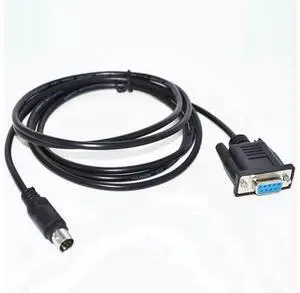 3M RS232 DB9 D-SUB 9Pin Female to Mini DIN 8Pin MD8 Male Adapter Cable, Serial Communication Converter Cord for Delta DVP Series PLC, Industrial Stable Program Upload Download Debug Wire for Automatio 3M RS232 DB9 D-SUB 9Pin Female to Mini DIN 8Pin MD8 Male Adapter Cable, Serial Communication Converter Cord for Delta DVP Series PLC, Industrial Stable Program Upload Download Debug Wire for Automatio