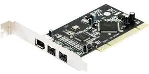PCI Firewire Combo Expansion Card, 2×IEEE 1394B 9Pin + 1×1394A 6Pin Firewire Controller Adapter, Internal PCI Add-On Card for Desktop PC Video Capture Devices PCI Firewire Combo Expansion Card, 2×IEEE 1394B 9Pin + 1×1394A 6Pin Firewire Controller Adapter, Internal PCI Add-On Card for Desktop PC Video Capture Devices