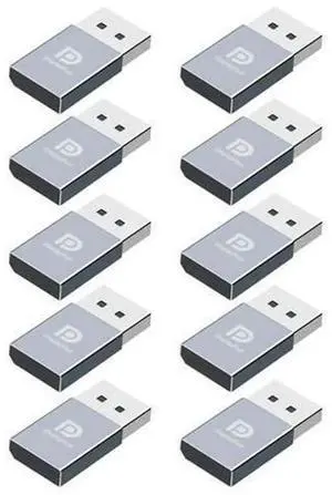 10 Pack 4K DP EDID Headless Ghost Emulator Display Adapter, Virtual Dummy Plug for GPU Remote Access Mining Headless Server Operation 10 Pack 4K DP EDID Headless Ghost Emulator Display Adapter, Virtual Dummy Plug for GPU Remote Access Mining Headless Server Operation