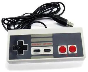USB Wired NES Classic Game Controller, Retro NES Joystick Gamepad Compatible with Nintendo NES Classic Edition, Windows PC, Laptop Retro Game Emulators USB Wired NES Classic Game Controller, Retro NES Joystick Gamepad Compatible with Nintendo NES Classic Edition, Windows PC, Laptop Retro Game Emulators