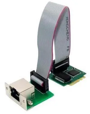 M.2 A+E Key Gigabit Ethernet Adapter Card with Intel I210AT Chip, Single RJ45 Copper Port Wired LAN NIC for Mini Desktops and Low-Power Servers M.2 A+E Key Gigabit Ethernet Adapter Card with Intel I210AT Chip, Single RJ45 Copper Port Wired LAN NIC for Mini Desktops and Low-Power Servers