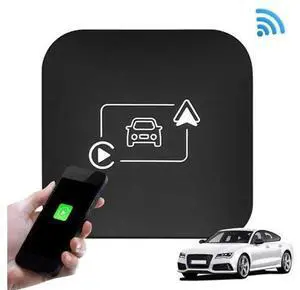 Mini Wireless CarPlay & Android Auto AI Box Dongle, Built-in Android 11+ System with Bluetooth, Plug and Play Wireless Adapter for All Vehicles Equipped with Factory OEM Wired CarPlay and Wired Androi Mini Wireless CarPlay & Android Auto AI Box Dongle, Built-in Android 11+ System with Bluetooth, Plug and Play Wireless Adapter for All Vehicles Equipped with Factory OEM Wired CarPlay and Wired Androi
