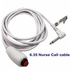 9.8FT Waterproof Patient Emergency Call Cord with 6.35mm Plug, Replacement Nurse Call Button Cable for Hospital Nurse Call System 9.8FT Waterproof Patient Emergency Call Cord with 6.35mm Plug, Replacement Nurse Call Button Cable for Hospital Nurse Call System