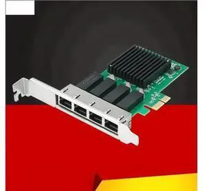 4 Port PCIe x1 Gigabit Ethernet Network Card with RTL8111H Chip, Quad RJ45 Ports 10/100/1000Mbps PCI Express LAN Adapter for Desktop PC 4 Port PCIe x1 Gigabit Ethernet Network Card with RTL8111H Chip, Quad RJ45 Ports 10/100/1000Mbps PCI Express LAN Adapter for Desktop PC