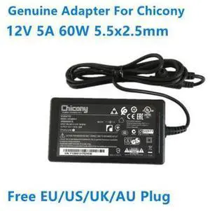 60W Laptop AC Charger Power Supply, 12V 5A Adapter Compatible with LITEON PA-1600-2A-LF, Chicony A12-060N1A A060R010L, 4.16A Power Adapter for Monitor & Notebook 60W Laptop AC Charger Power Supply, 12V 5A Adapter Compatible with LITEON PA-1600-2A-LF, Chicony A12-060N1A A060R010L, 4.16A Power Adapter for Monitor & Notebook