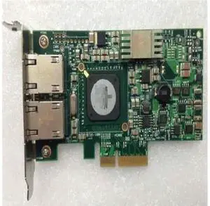 BCM5709C Dual Port Gigabit Ethernet PCIe Server Network Card, Low Profile LP PCIe x4 NIC with 2×RJ45 10/100/1000Mbps for Server, NAS, Workstation BCM5709C Dual Port Gigabit Ethernet PCIe Server Network Card, Low Profile LP PCIe x4 NIC with 2×RJ45 10/100/1000Mbps for Server, NAS, Workstation