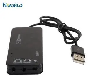 External USB Audio Sound Card Module with CM108 Chip, Portable DAC Decoder Board Plug and Play USB Sound Adapter Replacement for Built-in Audio Jack of Desktop PC Laptop Windows Mac External USB Audio Sound Card Module with CM108 Chip, Portable DAC Decoder Board Plug and Play USB Sound Adapter Replacement for Built-in Audio Jack of Desktop PC Laptop Windows Mac