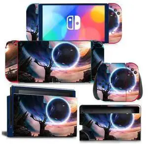 Weather & Scenery Full Vinyl Skin Decal Cover for Nintendo Switch NS Console, Joy-Con Controllers & Charging Dock, Anti-Scratch Protective Film Pattern 1244 Weather & Scenery Full Vinyl Skin Decal Cover for Nintendo Switch NS Console, Joy-Con Controllers & Charging Dock, Anti-Scratch Protective Film Pattern 1244