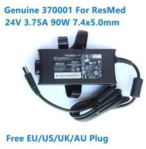 90W 24V 3.75A AC Power Supply Adapter Replacement for ResMed AirSense S10, Compatible Part Numbers 370001,370002,370006,370028, DA90A24, R370-7232 CPAP Charger 90W 24V 3.75A AC Power Supply Adapter Replacement for ResMed AirSense S10, Compatible Part Numbers 370001,370002,370006,370028, DA90A24, R370-7232 CPAP Charger