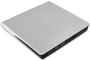 External DVD Drive, USB 3.0 High Speed CD DVD RW Rewriter Burner Reader Compatible with Laptops, Desktops & Notebooks External DVD Drive, USB 3.0 High Speed CD DVD RW Rewriter Burner Reader Compatible with Laptops, Desktops & Notebooks