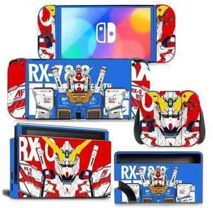 Anime Full Vinyl Skin Decal Kit Code 1401, Protective Wrap Film Sticker for Nintendo Switch Console, Joy-Con Controllers & Charging Dock Anime Full Vinyl Skin Decal Kit Code 1401, Protective Wrap Film Sticker for Nintendo Switch Console, Joy-Con Controllers & Charging Dock