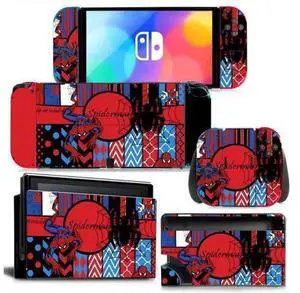 Full Vinyl Skin Decal Kit Code 1558, Protective Sticker Film for Nintendo Switch Console, Joy-Con Controllers & Charging Dock Full Vinyl Skin Decal Kit Code 1558, Protective Sticker Film for Nintendo Switch Console, Joy-Con Controllers & Charging Dock