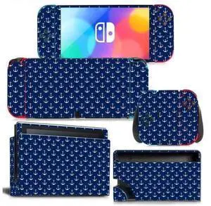 Christmas Candy Color Full Vinyl Skin Decal Kit Code 1206, Protective Sticker Film for Nintendo Switch Console, Joy-Con Controllers & Charging Dock Christmas Candy Color Full Vinyl Skin Decal Kit Code 1206, Protective Sticker Film for Nintendo Switch Console, Joy-Con Controllers & Charging Dock