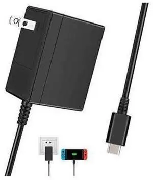 Power Charger Adapter for Nintendo Switch, 15V Fast Charging Power Supply Support TV Mode, Compatible with Switch Dock, Switch, Switch Lite & Switch Pro Controller Power Charger Adapter for Nintendo Switch, 15V Fast Charging Power Supply Support TV Mode, Compatible with Switch Dock, Switch, Switch Lite & Switch Pro Controller