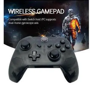 2.4GHz Wireless & Bluetooth Game Controller, 6-Axis Gyro Gamepad Compatible with Nintendo Switch, Android, PC & Smartphones 2.4GHz Wireless & Bluetooth Game Controller, 6-Axis Gyro Gamepad Compatible with Nintendo Switch, Android, PC & Smartphones
