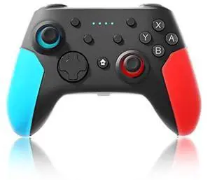 Wireless Pro Controller for Nintendo Switch/Switch Lite/Switch OLED, Switch Gamepad Support Amiibo, Wake-Up, Screenshot & Dual Vibration Function Wireless Pro Controller for Nintendo Switch/Switch Lite/Switch OLED, Switch Gamepad Support Amiibo, Wake-Up, Screenshot & Dual Vibration Function