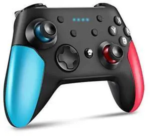 Wireless Pro Controller for Switch / Switch Lite, Gamepad Joystick with Dual Vibration, Gyro Axis, Adjustable Turbo, Motion Control & Console Wake-Up Function Wireless Pro Controller for Switch / Switch Lite, Gamepad Joystick with Dual Vibration, Gyro Axis, Adjustable Turbo, Motion Control & Console Wake-Up Function