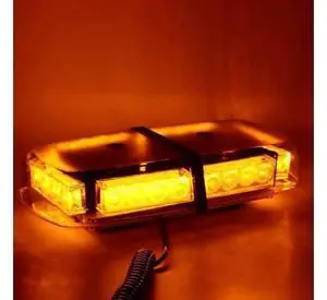 Werleo 24 LED 24W Emergency Hazard Warning Strobe Light Bar, Magnetic Base Mini Strobe Light for Snow Plow, Police & Trucks, Equipped with 16ft Straight Cord, Cigarette Lighter Plug with Two Independe Werleo 24 LED 24W Emergency Hazard Warning Strobe Light Bar, Magnetic Base Mini Strobe Light for Snow Plow, Police & Trucks, Equipped with 16ft Straight Cord, Cigarette Lighter Plug with Two Independe