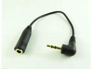 10 Pack 2.5mm Male to 3.5mm Female Stereo Audio Adapter Cable, 15cm Headphone Converter Cord for Earphones & Speakers 10 Pack 2.5mm Male to 3.5mm Female Stereo Audio Adapter Cable, 15cm Headphone Converter Cord for Earphones & Speakers