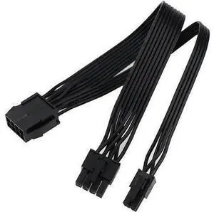 ATX CPU 8Pin Female to 8Pin (6+2) Male Extension Cable, Motherboard CPU Power Extension Cord for PC Power Supply ATX CPU 8Pin Female to 8Pin (6+2) Male Extension Cable, Motherboard CPU Power Extension Cord for PC Power Supply