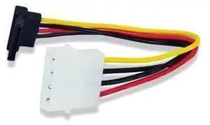 20cm 4 Pin Molex IDE Female to 15 Pin SATA Female Power Conversion Cable, IDE 4Pin to SATA 15Pin Power Adapter Wire for SATA SSD HDD Optical Drives, 3 Pack 20cm 4 Pin Molex IDE Female to 15 Pin SATA Female Power Conversion Cable, IDE 4Pin to SATA 15Pin Power Adapter Wire for SATA SSD HDD Optical Drives, 3 Pack