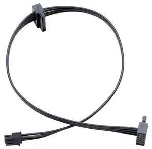 2Pcs Mini 4Pin to Dual 15Pin SATA Power Cable, Mini 4P to 2X SATA 15Pin Hard Drive Power Cord, 45CM/17.7Inch Extension Wire for SSD HDD Storage Drives Power Supply Connection 2Pcs Mini 4Pin to Dual 15Pin SATA Power Cable, Mini 4P to 2X SATA 15Pin Hard Drive Power Cord, 45CM/17.7Inch Extension Wire for SSD HDD Storage Drives Power Supply Connection