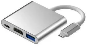 USB C Hub Multiport Adapter, Type C Hub with 4K HDMI, USB 3.0 Ports & USB-C Power Delivery Port, Portable Docking Station for MacBook 12 inch, MacBook Pro, Dell XPS 13 Laptops USB C Hub Multiport Adapter, Type C Hub with 4K HDMI, USB 3.0 Ports & USB-C Power Delivery Port, Portable Docking Station for MacBook 12 inch, MacBook Pro, Dell XPS 13 Laptops