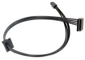 5mm Small 4Pin to 2-Port 15Pin SATA Power Cable, Mainboard SATA HDD SSD Power Adapter Cord Compatible with Lenovo M410 M415 B415 510SA Desktop Computer Hard Disk Power Supply Line 5mm Small 4Pin to 2-Port 15Pin SATA Power Cable, Mainboard SATA HDD SSD Power Adapter Cord Compatible with Lenovo M410 M415 B415 510SA Desktop Computer Hard Disk Power Supply Line