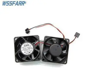 NMB-MAT 2410VL-S5W-B59 BE2 Cooling Fan, DC24V 0.11A 60x60x25mm 3-Wire Square Axial Fan, Replacement Fan for Server, Inverter, Industrial Control Equipment Heat Dissipation NMB-MAT 2410VL-S5W-B59 BE2 Cooling Fan, DC24V 0.11A 60x60x25mm 3-Wire Square Axial Fan, Replacement Fan for Server, Inverter, Industrial Control Equipment Heat Dissipation